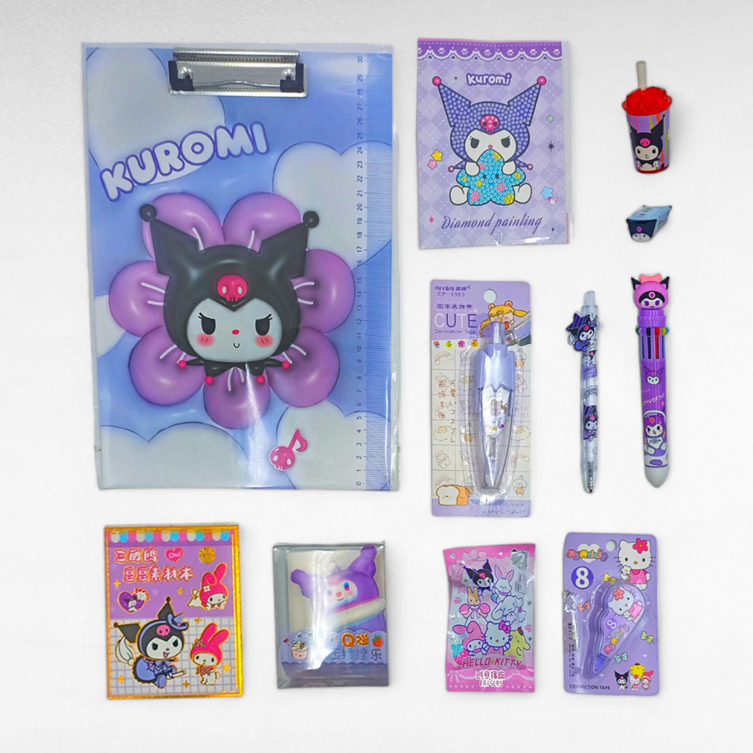 Caja Sorpresa Kawaii Articulos Sanrio Kuromi