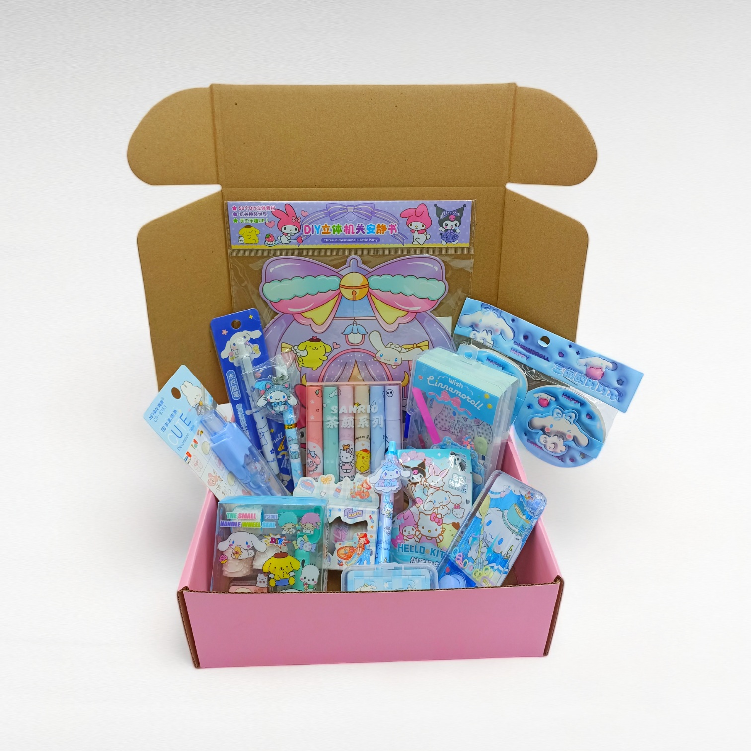 Caja Sorpresa Kawaii Articulos Sanrio Cinnamoroll