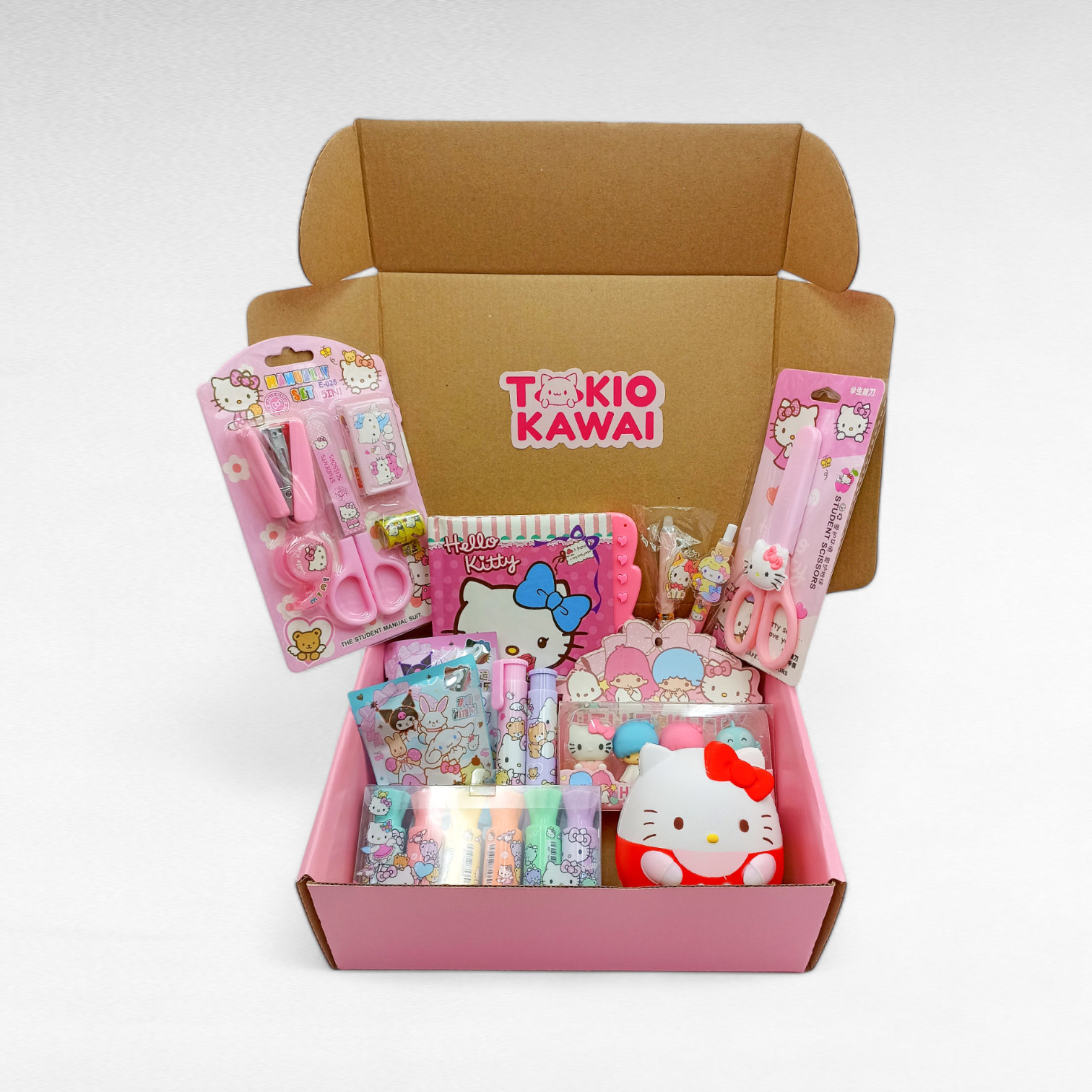 Caja Sorpresa Kawaii Articulos Sanrio Kitty