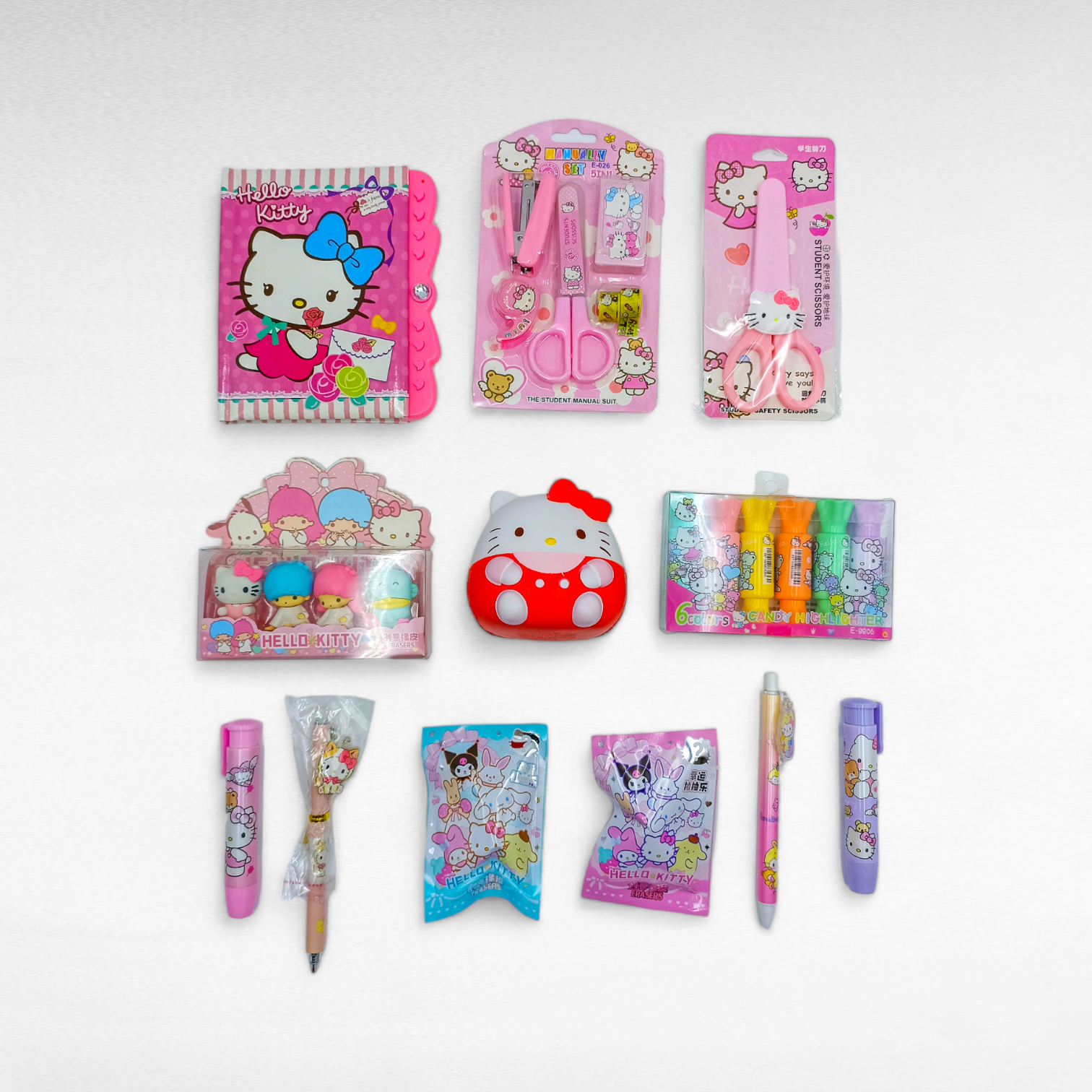 Caja Sorpresa Kawaii Articulos Sanrio Kitty