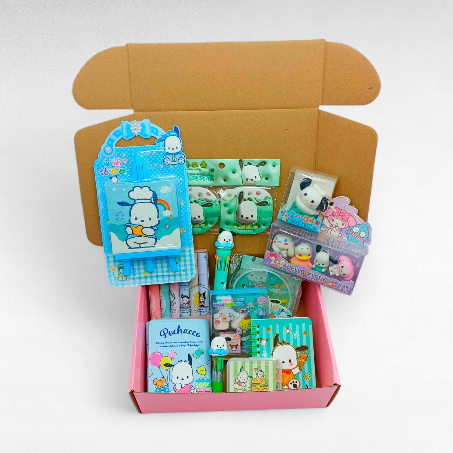 Caja Sorpresa Kawaii Articulos Sanrio Pochacco